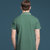 传奇保罗夏季男士短袖t恤半袖潮牌体恤polo衫翻领薄款上衣服（M-3XL）ZNM810(绿色 XL)第2张高清大图