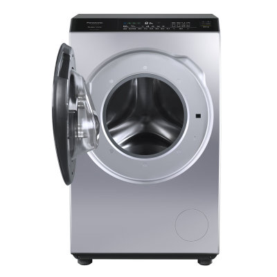 松下(Panasonic) XQG90-VD9059 9公斤 3D变频滚筒洗衣机/干衣机(深灰色) 光动银 三维立体洗