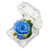 情人节礼物保鲜花不凋谢的鲜花 戒指盒玫瑰女友生日表白礼物(深蓝玫瑰)第3张高清大图