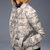 欧美时尚小个子轻薄羽绒服女短款2020年冬季新款气质保暖印花外套(花色 XXL)第3张高清大图