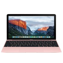 Apple MacBook 12英寸笔记本电脑 玫瑰金色（Core m3 处理器/8GB内存/256GB固态硬盘 MNYM2CH/A）
