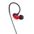 漫步者（EDIFIER）H281PS 高等级运动三防耳机 手机耳机 入耳式跑步运动重低音挂耳降噪耳塞 手机可通话(红色)第2张高清大图