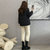 MISS LISA韩版短款棉服冬季小个子女装加厚棉袄外套D0001(黑色 S)第4张高清大图
