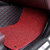 布雷什(BOLISH)专车专用订制全包围丝圈汽车脚垫宝马奥迪丰田迈腾福克斯凯美瑞双层丝圈垫(黑色红线+黑红色丝圈 支持市场上99%车型)第3张高清大图