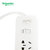 施耐德排插 APC系列 基本5位排插插座 带USB输出 白色 线长1.5米第4张高清大图