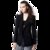 英伦风2021春季新款西装外套欧美女装修身显瘦气质职业工装小西服(黑色 XL)第5张高清大图