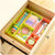 有乐 家居生活 日式塑料抽屉收纳盒 办公杂物分类整理盒储物盒(大号绿色)第4张高清大图