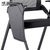 【硕辉】SH-6119折叠学习椅（写字板）培训椅带折叠写字板会议椅小桌板听课椅子 600*500*880mm第3张高清大图