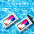 新款充气款漂浮手机防水袋TPU可漂浮气泡温游泳手机防水袋6.5寸手机以下都适用(防水袋充气-黑 均码)第2张高清大图