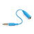 Edifier/漫步者 H210P入耳式手机耳塞 麦克风语音通话耳机(蓝色)第4张高清大图