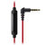 铁三角(audio-technica) ATH-CKR30iS 入耳式耳机 智能线控 佩戴舒适 红色第4张高清大图