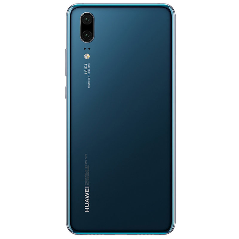 华为手机p20emlal006gb64gbai智慧全面屏移动联通电信宝石蓝