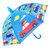 防水套儿童雨伞男女孩卡通雨伞宝宝小孩幼儿园小学生遮阳伞直柄伞(大款 绿恐龙 默认)第3张高清大图