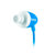 Edifier/漫步者 H210P入耳式手机耳塞 麦克风语音通话耳机(蓝色)第3张高清大图