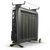 格力（GREE）NDYC-25C-WG 取暖器 家用暖风电暖器节能省电硅晶电热膜取暖气(黑色)第2张高清大图