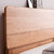 恒兴达 白橡木床全实木双人床简约北欧卧室家具 大板直拼 纯实木 无贴皮(1.5*2米原木色 床+床头柜*1)第8张高清大图