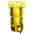 美洲狮（COUGAR） 轮滑护具MH630儿童溜冰鞋护具6件套护手护肘护膝(黄色 L码(12岁以上))第2张高清大图