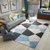 北欧客厅地毯沙发茶几地垫子简约现代卧室床边地垫可爱房间家用(ZZR-25)第4张高清大图
