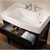 MOEN摩恩 拉普兰系列800浴室柜组合套餐 美式现代 极地白落地柜(A3+635镜柜+龙头+原装地排水)第4张高清大图