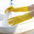 家务洗碗手套塑胶防水牛筋色厨房清洁乳胶家用洗衣服防滑橡胶加厚(L 牛筋色 PVC款（约70g）)第7张高清大图