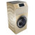 海信(Hisense) XQG120-D1400YFTI 12公斤 滚筒洗衣机  健康洗护三分区智能投放 香槟金第4张高清大图