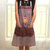 有乐 3994卡通小熊波点围裙时尚厨房家务防污无袖吊带围裙LQ3054(围裙+袖套大红)第5张高清大图