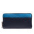蔻驰（COACH）75209 新款男士运动风小牛皮手风琴钱包(深蓝色)第3张高清大图