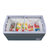星星（XingXing）冰柜卧式商用展示柜 冷藏冷冻柜商用卧式展示柜 玻璃推拉门 冷藏冷冻转换柜(SD/SC-500BY)第4张高清大图