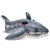 INTEX 57525 充气坐骑儿童游泳圈浮圈  大白鲨坐骑水上坐骑(本款+电泵+修补套装)第2张高清大图