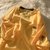 盐系短袖女2022新款潮设计感小众t恤女学生韩版宽松夏季情侣上衣(XL 黄色)第3张高清大图