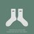 SUNTEK国潮原创GOLF字母刺绣棉袜子黑白色欧美风街头男女情侣中长筒运动(均码 黑底绿字（3双）)第7张高清大图