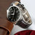 天梭/Tissot手表 俊雅系列钢带石英男士手表T063.610.11.038.00(银壳黑面黑带)第3张高清大图