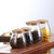 卓宜佳居（ZJOY)厨房蘑菇造型精致玻璃储物罐杂粮密封罐食品收纳罐茶叶罐咖啡豆罐子(容量400毫升2只装)第3张高清大图