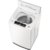 海尔（Haier）8公斤全自动超薄小型迷你家用波轮洗衣机XQB80-M1269 波轮洗衣机第4张高清大图