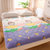 儿童卡通印花床垫软垫家用榻榻米床褥子学生宿舍单人海绵垫(七彩女孩)第9张高清大图