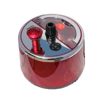 好美特(hometop)蒸汽挂烫机 LS-616E(红色)(高品质的豪华挂烫装备,6档多功能遥控器,液晶面板显示,超强支架及多种配套熨烫配件)