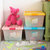 爱丽思IRIS日本 彩色环保塑料整理收纳箱 收纳盒(蓝色 28L)第3张高清大图