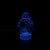 亚克力机器人BB8触摸按钮3D小夜灯led台灯创意产品智能家居(紫)第4张高清大图