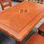 实木餐桌椅组合现代简约经济型饭桌家用橡胶木长方形一桌四椅六椅(CZ170+YZ394一桌四椅 默认)第2张高清大图