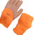 扶华（FH）涂胶加厚加绒防滑劳保手套 10双装（计价单位：打）橘黄色第2张高清大图
