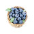 好果天天蓝莓鲜果现货水果新鲜蓝梅现摘现发125g/盒 4盒装第2张高清大图
