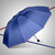 玖沫 雨伞折叠晴雨两用伞三折防晒防紫外线遮阳伞太阳伞男女(蓝色)第3张高清大图