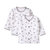小米米minimoto婴儿宝宝棉圆领上衣儿童打底内衣睡衣家居服(灰色-对襟上衣 100cm（2-3岁）)第2张高清大图