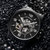 罗西尼(ROSSINI)手表雅尊商务系列潮流时尚镂空钢带自动机械表男士手表517793(黑色钢带男表)第2张高清大图