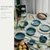 一人食北欧陶瓷餐具套装日式水果沙拉碗碟盘餐厅复古绿饭碗汤面碗(微瑕椭圆深盘 默认版本)第3张高清大图