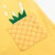 韩都衣舍童装2018年夏装新款韩版婴幼儿男宝宝短袖套装HJ8280茼(100/52 黄色)第4张高清大图