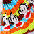 Bolly宝莱国际  超柔法莱绒毯子简约田园 时尚风格(七彩猴 150*200cm)第4张高清大图