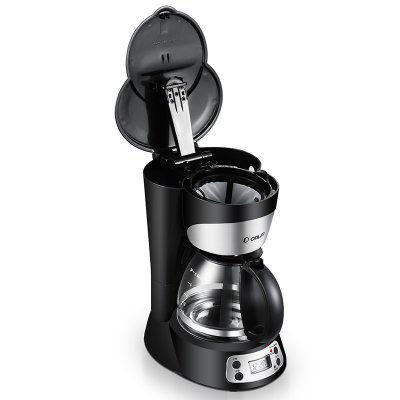 东菱（Donlim）DL-KF300 黑色滴漏式咖啡机 750ml大容量煮茶器