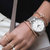 瑞士进口AGELOCER艾戈勒手表 简约大气 男士手表 全自动机械表 薄款男表 防水时尚钢带手表 瑞士手表(7062A9)第2张高清大图