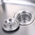 箭牌厨房水槽洗菜盆 双槽套餐送沥水篮厨房龙头 不锈钢AE2401第4张高清大图